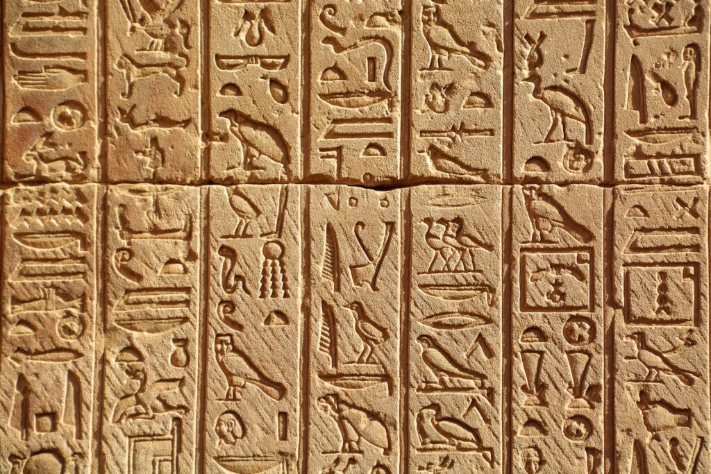Hieroglify Egipt